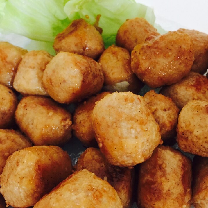肉団子の照り焼き